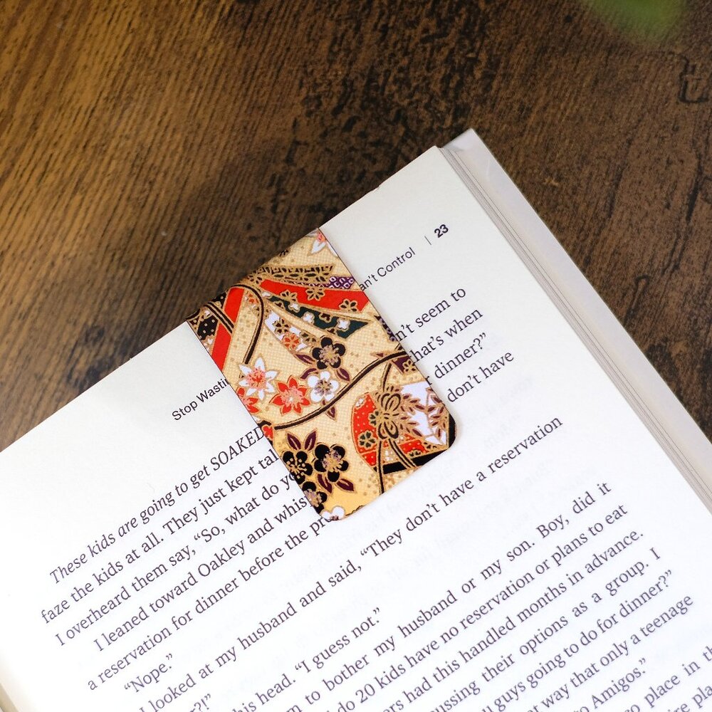 Colorful Magnetic Bookmarks, Handmade, read, book,